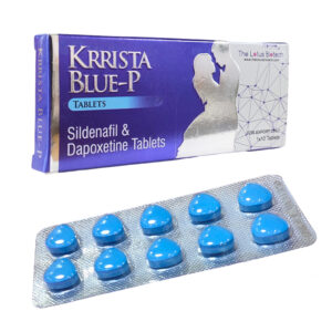 超級威而剛 升級版 巔峰藍P雙效片 KRRISTA BLUE-P 增硬助勃+延時持久
