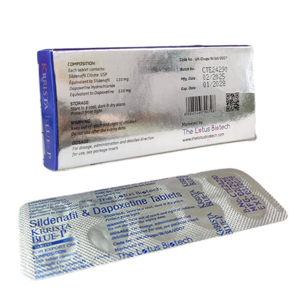 巔峰藍P-4 超級威而剛 升級版 巔峰藍P雙效片 KRRISTA BLUE-P 增硬助勃+延時持久