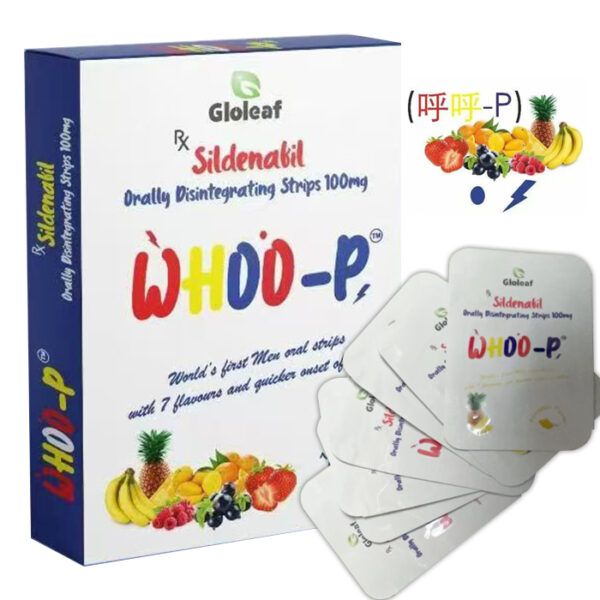 薄力士 口溶膜 WHOO-P （呼呼P） 口溶威而鋼 三秒即化 口含片 Sildenafil 100mg 助勃增硬